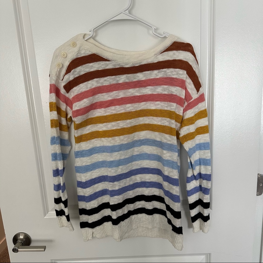 Talbots petite women’s striped sweater